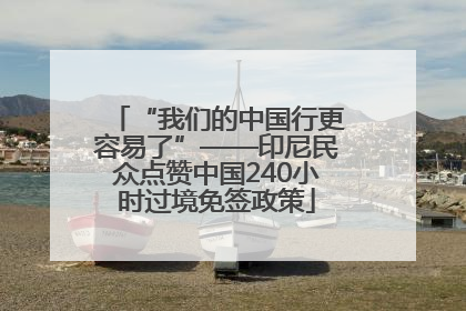 “我们的中国行更容易了”——印尼民众点赞中国240小时过境免签政策