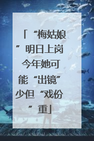 “梅姑娘”明日上岗 今年她可能“出镜”少但“戏份”重