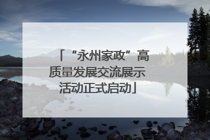 “永州家政”高质量发展交流展示活动正式启动