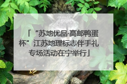 “苏地优品·高邮鸭蛋杯”江苏地理标志伴手礼专场活动在宁举行