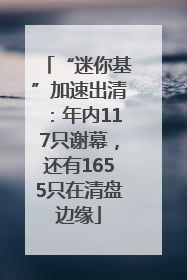 “迷你基”加速出清：年内117只谢幕，还有1655只在清盘边缘