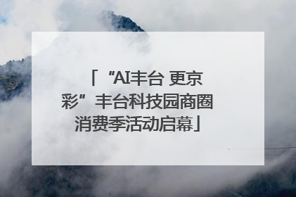 “AI丰台 更京彩”丰台科技园商圈消费季活动启幕