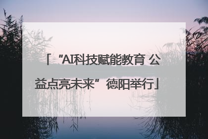 “AI科技赋能教育 公益点亮未来”德阳举行