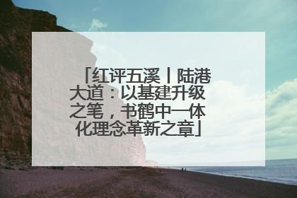 红评五溪丨陆港大道：以基建升级之笔，书鹤中一体化理念革新之章