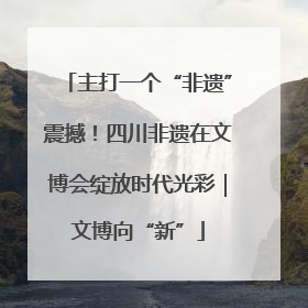 主打一个“非遗”震撼！四川非遗在文博会绽放时代光彩｜文博向“新”