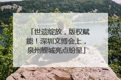 世遗绽放，版权赋能！深圳文博会上，泉州鲤城亮点纷呈