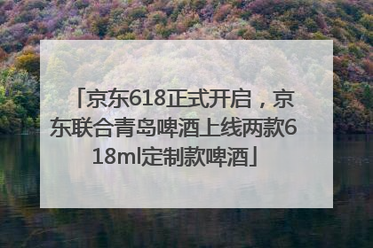 京东618正式开启，京东联合青岛啤酒上线两款618ml定制款啤酒