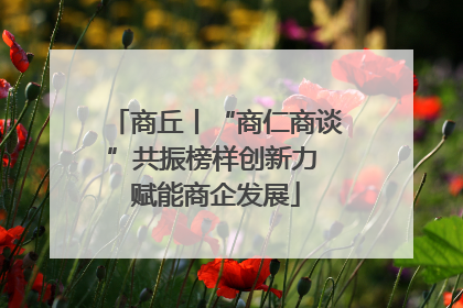商丘丨“商仁商谈”共振榜样创新力 赋能商企发展