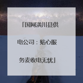 国网潢川县供电公司：贴心服务麦收电无忧