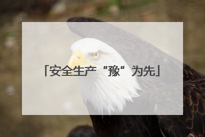安全生产“豫”为先