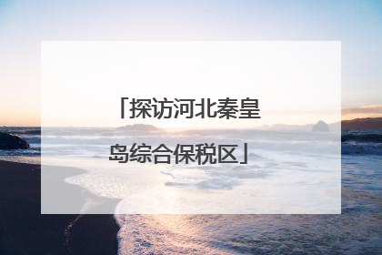 探访河北秦皇岛综合保税区
