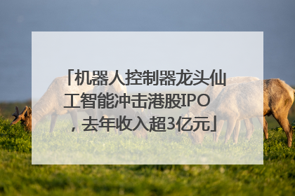 机器人控制器龙头仙工智能冲击港股IPO，去年收入超3亿元