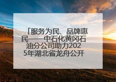 服务为民、品牌惠民——中石化黄冈石油分公司助力2025年湖北省龙舟公开赛（黄冈站）