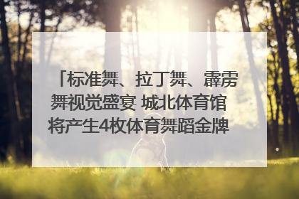 标准舞、拉丁舞、霹雳舞视觉盛宴 城北体育馆将产生4枚体育舞蹈金牌｜世运会探馆行