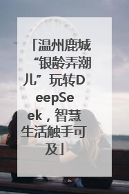 温州鹿城“银龄弄潮儿”玩转DeepSeek，智慧生活触手可及