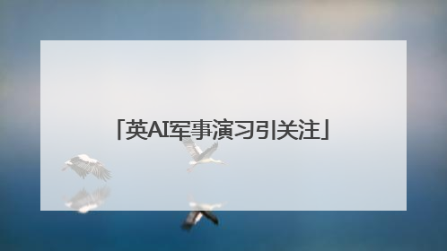 英AI军事演习引关注