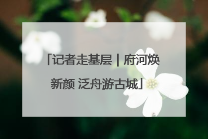 记者走基层｜府河焕新颜 泛舟游古城
