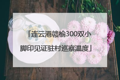 连云港赣榆300双小脚印见证驻村巡察温度