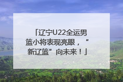 辽宁U22全运男篮小将表现亮眼，“新辽篮”向未来！