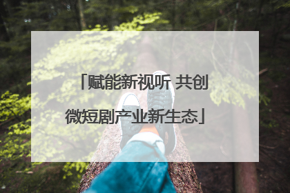 赋能新视听 共创微短剧产业新生态