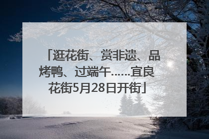 逛花街、赏非遗、品烤鸭、过端午……宜良花街5月28日开街