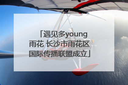 遇见多young雨花 长沙市雨花区国际传播联盟成立