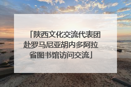 陕西文化交流代表团赴罗马尼亚胡内多阿拉省图书馆访问交流