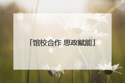 馆校合作 思政赋能