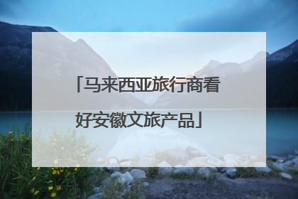 马来西亚旅行商看好安徽文旅产品