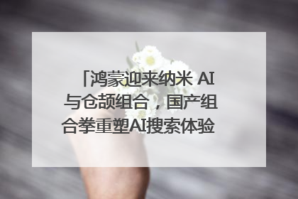 鸿蒙迎来纳米 AI 与仓颉组合，国产组合拳重塑AI搜索体验｜新经济观察