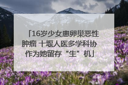 16岁少女患卵巢恶性肿瘤 十堰人医多学科协作为她留存“生”机