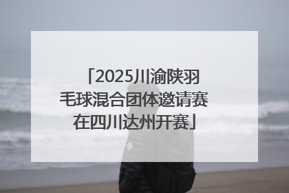 2025川渝陕羽毛球混合团体邀请赛在四川达州开赛